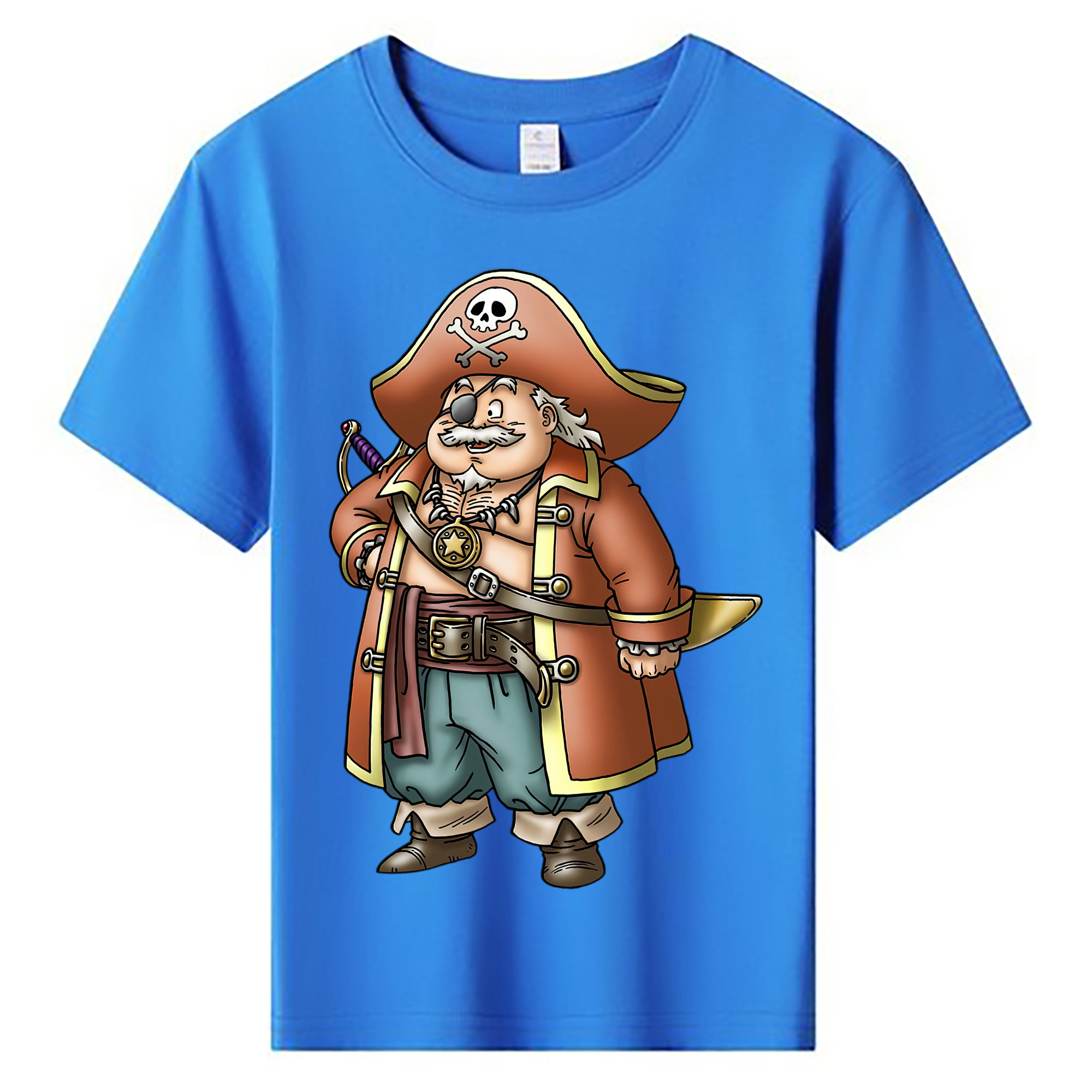 （画像用） ドラゴンクエスト Doragon Kuesuto Dragon Quest 綿100％キッズTシャツ（フロントプリント）